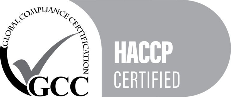 HACCP Certified by Global Compliance Certification